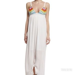 Mara Hoffman Prismatic maxi dress cover up size L